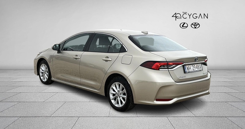 Toyota Corolla cena 91900 przebieg: 42161, rok produkcji 2022 z Dąbrowa Tarnowska małe 326